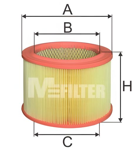 Воздушный фильтр для PEUGEOT PARTNER, CITROËN XSARA (M-FILTER A289) Воздушный фильтр для PEUGEOT PARTNER, CITROËN XSARA (M-FILTER A289)