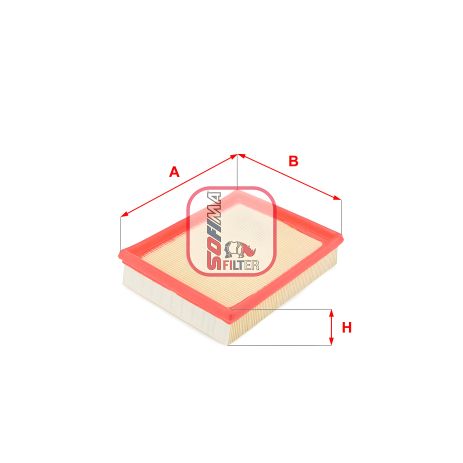 Повітряний фільтр PEUGEOT 206, CITROËN XSARA, SOFIMA (S3720A) Повітряний фільтр PEUGEOT 206, CITROËN XSARA, SOFIMA (S3720A)
