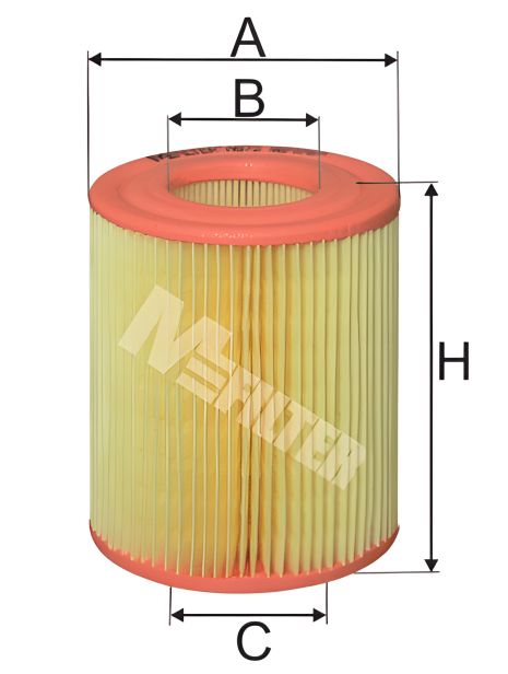 Повітряний фільтр MERCEDES-BENZ VANEO, MERCEDES-BENZ A-CLASS, M-FILTER (A872) Повітряний фільтр MERCEDES-BENZ VANEO, MERCEDES-BENZ A-CLASS, M-FILTER (A872)