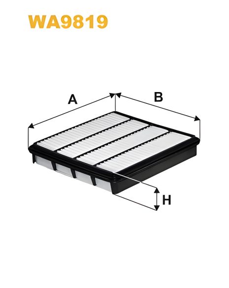 Повітряний фільтр LEXUS LX, TOYOTA LAND CRUISER, WIX FILTERS (WA9819) Повітряний фільтр LEXUS LX, TOYOTA LAND CRUISER, WIX FILTERS (WA9819)