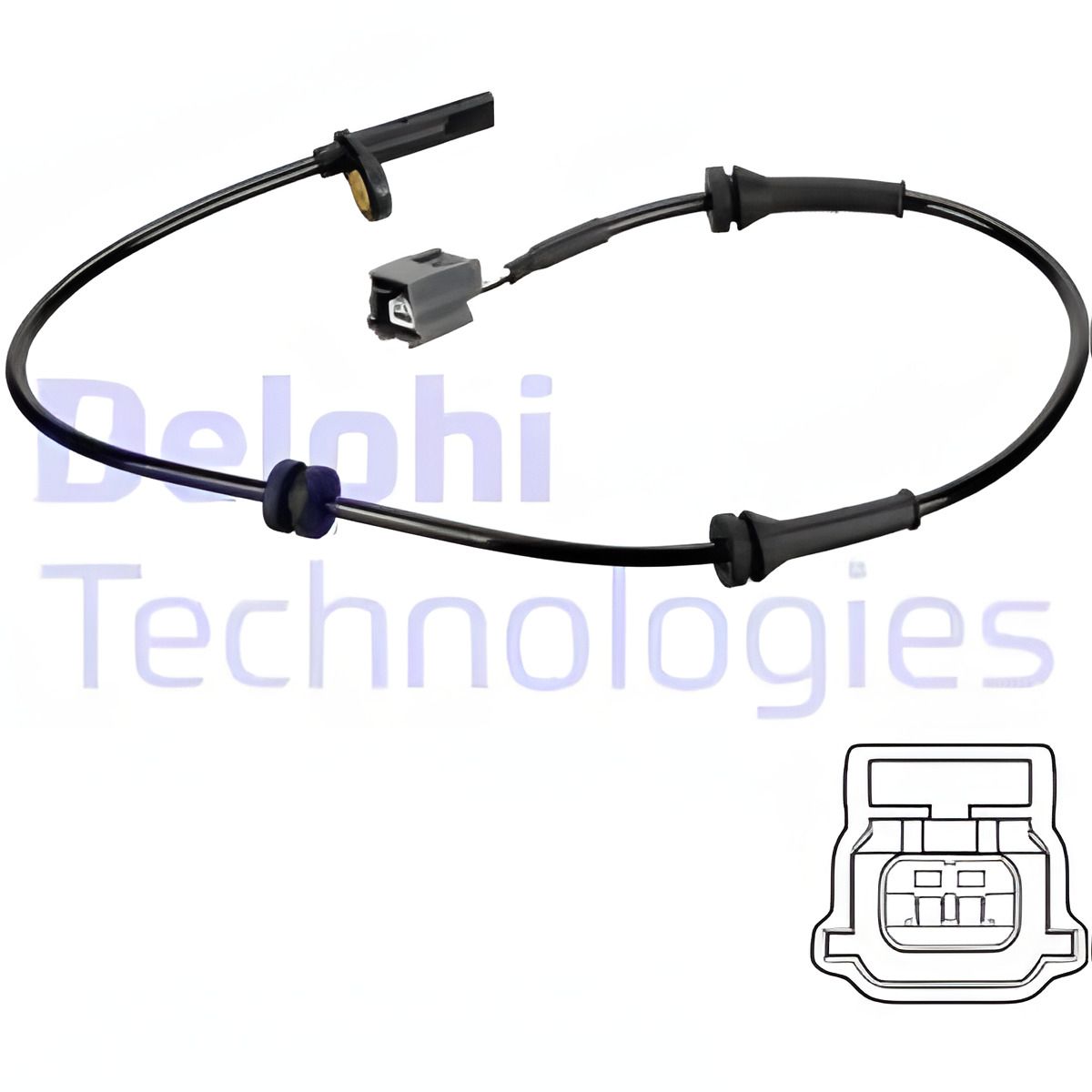 ABS сенсор RENAULT KOLEOS, NISSAN X-TRAIL, QASHQAI, DELPHI SS20796 ABS сенсор RENAULT KOLEOS, NISSAN X-TRAIL, QASHQAI, DELPHI SS20796
