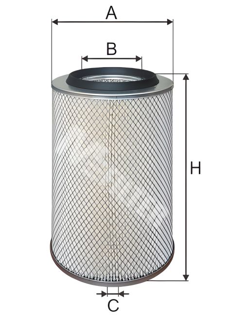 Воздушный фильтр MERCEDES-BENZ T1/TN, T2/L, M-FILTER (A119)