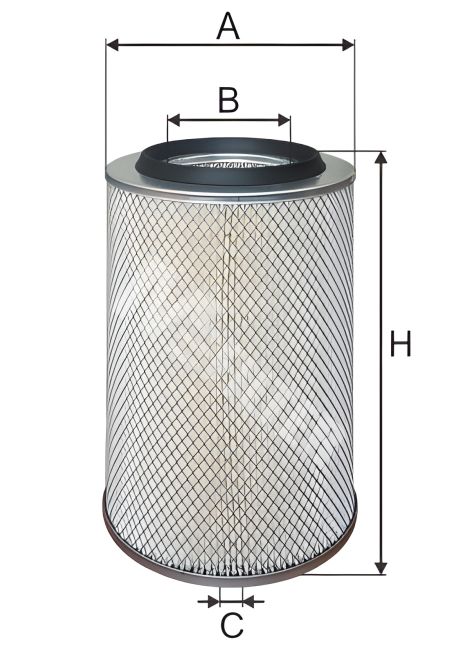 Воздушный фильтр MERCEDES-BENZ T1/TN, T2/L, M-FILTER (A119)