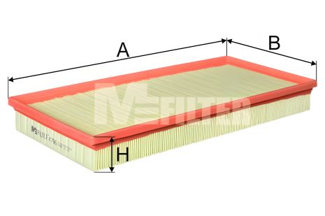 Повітряний фільтр MERCEDES-BENZ B-CLASS/A-CLASS, M-FILTER (K796)
