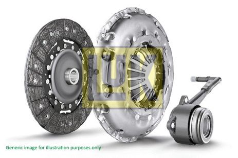 Комплект зчеплення FORD TRANSIT, LUK (627304033)
