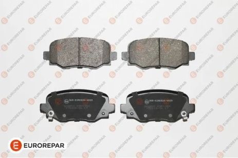 Комплект тормозных колодок FIAT 500X, JEEP RENEGADE, JEEP COMPASS, EUROREPAR (1675996280)