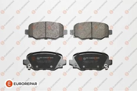 Комплект тормозных колодок FIAT 500X, JEEP RENEGADE, JEEP COMPASS, EUROREPAR (1675996280)