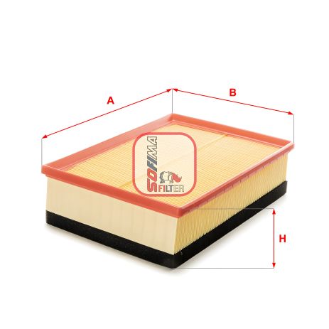 Воздушный фильтр для NISSAN INTERSTAR, OPEL MOVANO, RENAULT MASTER, SOFIMA (S3556A)