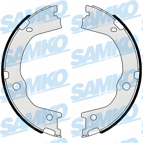 Колодки гальма стоянки KIA SORENTO, SSANGYONG KORANDO, HYUNDAI SANTA комплект, SAMKO (81047) Колодки гальма стоянки KIA SORENTO, SSANGYONG KORANDO, HYUNDAI SANTA комплект, SAMKO (81047)