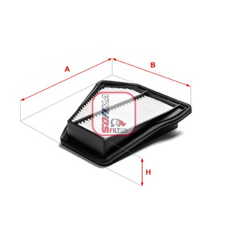 Повітряний фільтр Honda CR-V, SOFIMA (S3B05A)