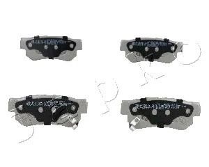 Комплект тормозных колодок KIA MAGENTIS, HYUNDAI TUCSON, HYUNDAI TRAJET, JAPKO (51H04)