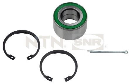 Комплект підшипника маточини колеса OPEL ASTRA, OPEL CORSA, OPEL KADETT, NTN-SNR (R15325)