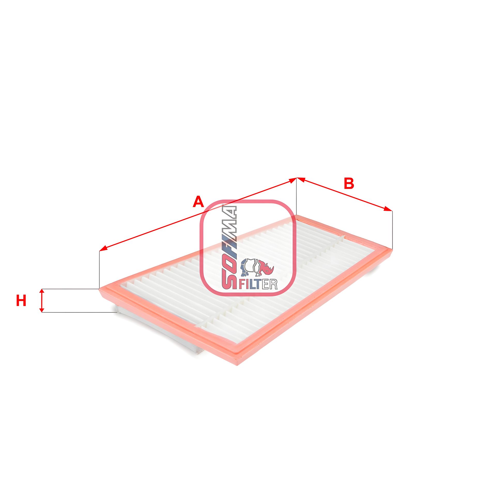 Воздушный фильтр для MERCEDES GLK-CLASS, C-CLASS, GL-CLASS, SOFIMA (S3463A) Воздушный фильтр для MERCEDES GLK-CLASS, C-CLASS, GL-CLASS, SOFIMA (S3463A)