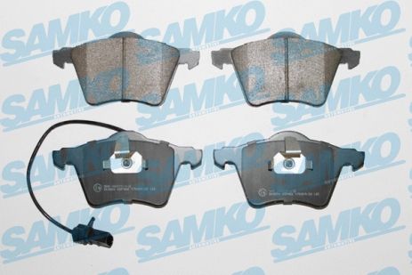 Комплект гальмівних колодок SEAT ALHAMBRA, FORD GALAXY, VW SHARAN, SAMKO (5SP982)
