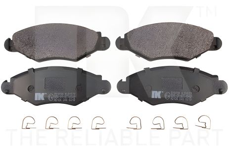 Гальмівні колодки комплект PEUGEOT 206, PEUGEOT 206+, NK (223739)