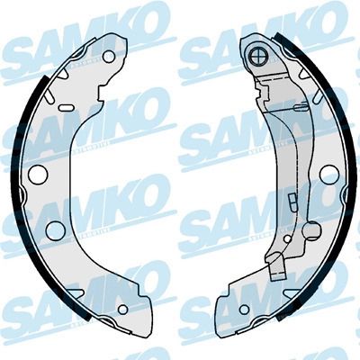 Комплект гальмівних колодок FIAT DOBLO, RENAULT KANGOO, NISSAN KUBISTAR, SAMKO (87340)
