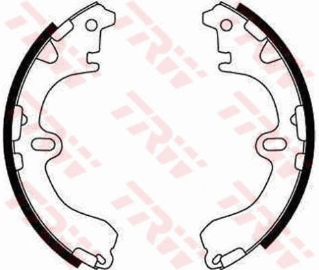 Комплект тормозных колодок TOYOTA COROLLA, TOYOTA CARINA, TOYOTA CORONA, TRW (GS8291)