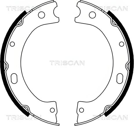 Гальмівні колодки комплект NISSAN NT400, NISSAN CABSTAR, NISSAN PATROL, TRISCAN (810014011)