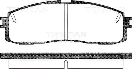 Комплект гальмівних колодок для TOYOTA CELICA, TOYOTA SUPRA, TRISCAN (811013152) Комплект гальмівних колодок для TOYOTA CELICA, TOYOTA SUPRA, TRISCAN (811013152)