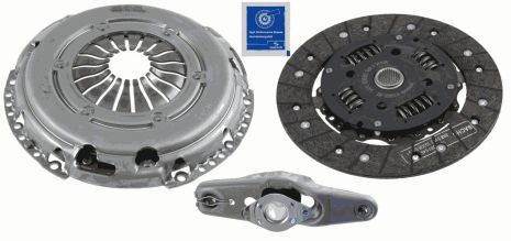 Комплект сцепления SEAT TOLEDO, SKODA RAPID, AUDI A1, SACHS (3000950019)