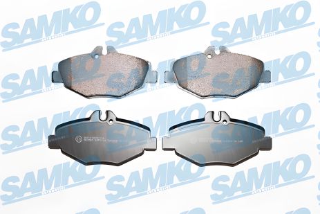 Гальмівних колодок комплект MB E-CLASS, SAMKO (5SP1124) Гальмівних колодок комплект MB E-CLASS, SAMKO (5SP1124)