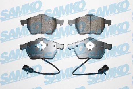 Комплект гальмівних колодок AUDI A6, AUDI 100, SAMKO (5SP453)