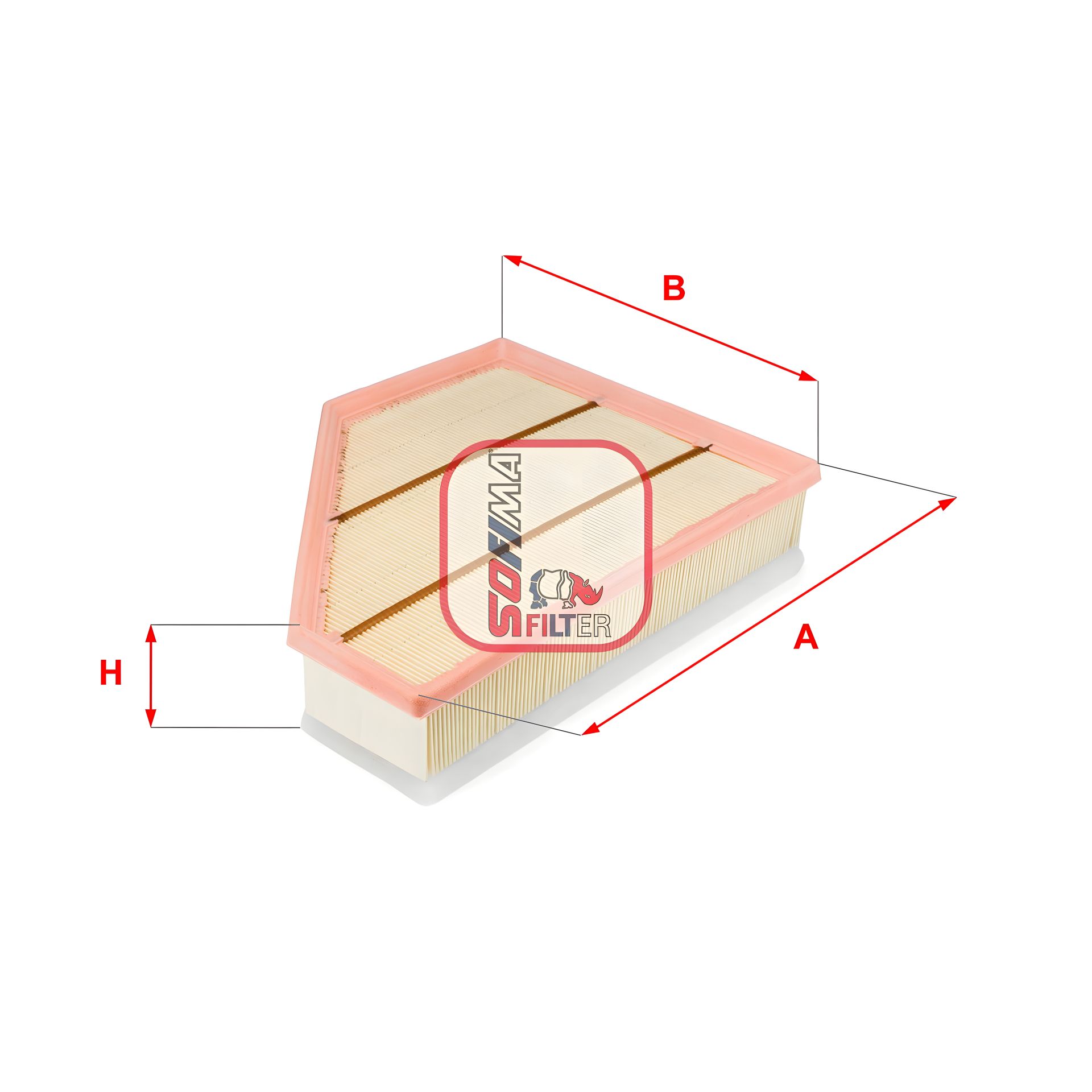 Воздушный фильтр ALPINA D3, BMW 1, BMW X1, SOFIMA (S3357A) Воздушный фильтр ALPINA D3, BMW 1, BMW X1, SOFIMA (S3357A)