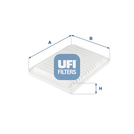 Воздушный фильтр для TOYOTA CAMRY, TOYOTA VENZA от UFI (3072100)