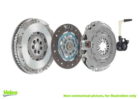Комплект сцепления OPEL COMBO, LANCIA DELTA, ALFA ROMEO, VALEO (837456)