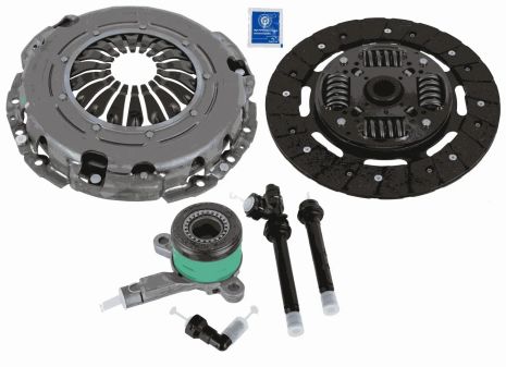 Комплект сцепления NISSAN INTERSTAR, OPEL VIVARO, RENAULT TRAFIC, SACHS (3000990445)