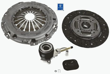 Комплект сцепления SEAT ALHAMBRA, FORD GALAXY, VW SHARAN, SACHS (3000990568)