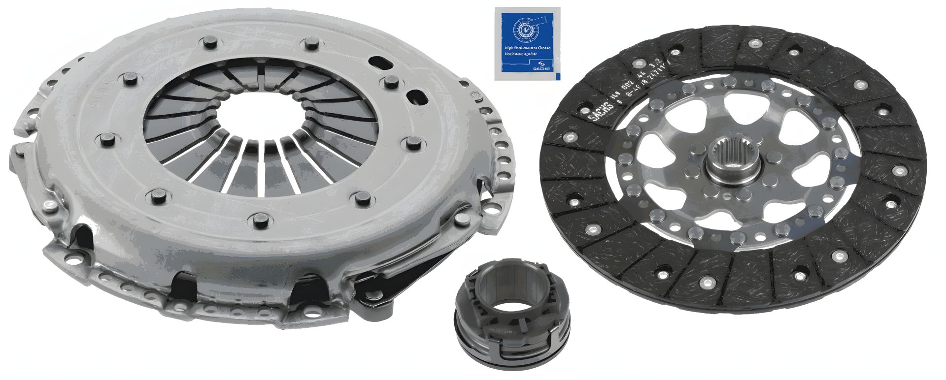 Комплект сцепления AUDI A4, SACHS (3000970005) Комплект сцепления AUDI A4, SACHS (3000970005)
