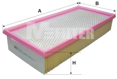 Воздушный фильтр FORD TRANSIT, VOLVO 440, 460, M-FILTER K449