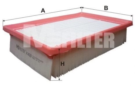Фільтр повітряний FIAT MAREA, ALFA ROMEO, FIAT BRAVO, M-FILTER (K468)