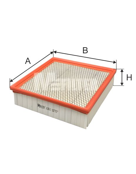 Воздушный фильтр для VW TRANSPORTER II/III, LADA 110, AUDI 100, M-FILTER (K201C)