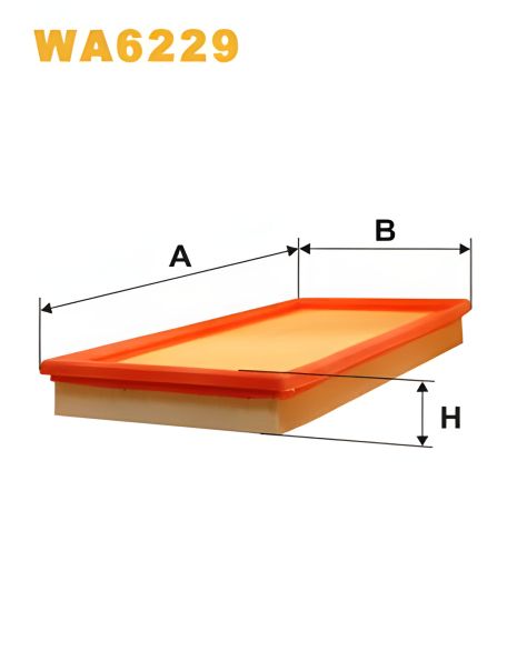 Фильтр воздуха VOLVO 340-360, VOLVO 240, WIX FILTERS (WA6229) Фильтр воздуха VOLVO 340-360, VOLVO 240, WIX FILTERS (WA6229)