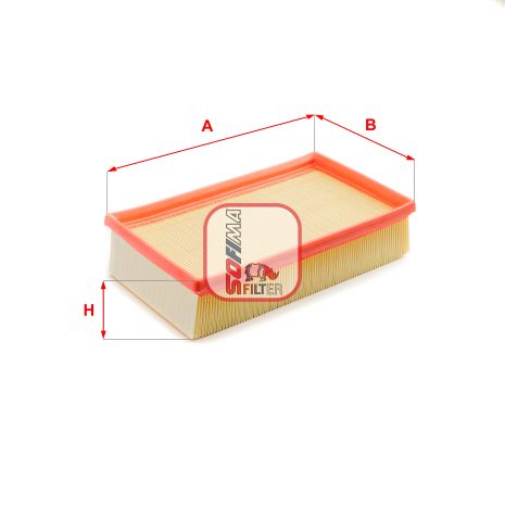 Повітряний фільтр для BERTONE FREECLIMBER, ALPINA B12, MERCEDES-BENZ S-CLASS, SOFIMA (S1420A)