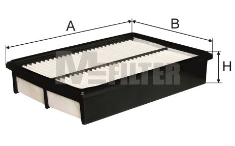 Фільтр повітряний MAZDA 3, MAZDA 5, M-FILTER (K7062), чисте повітря