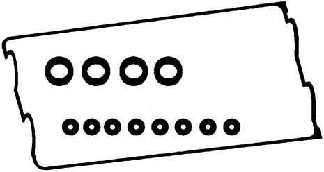 Комплект прокладок крышки ГБЦ HONDA CIVIC/CRX/INTEGRA, BGA RK6307 Комплект прокладок крышки ГБЦ HONDA CIVIC/CRX/INTEGRA, BGA RK6307