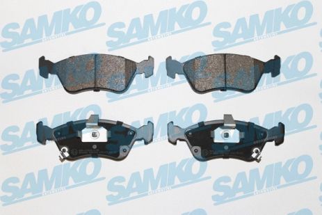 Комплект гальмівних колодок TOYOTA AVENSIS, TOYOTA CORONA, SAMKO (5SP709)