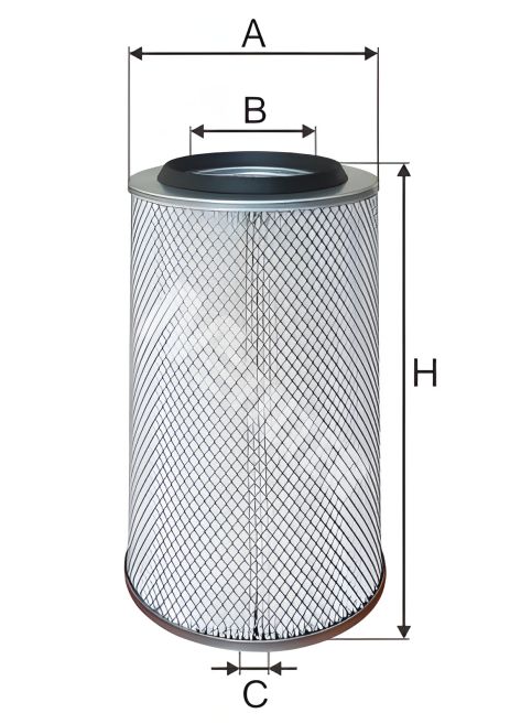 Воздушный фильтр M-FILTER для IVECO DAILY, NISSAN TRADE, PATROL (A138)