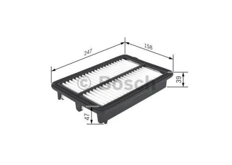 Фильтр воздушный HONDA CR-V, BOSCH (F026400439)