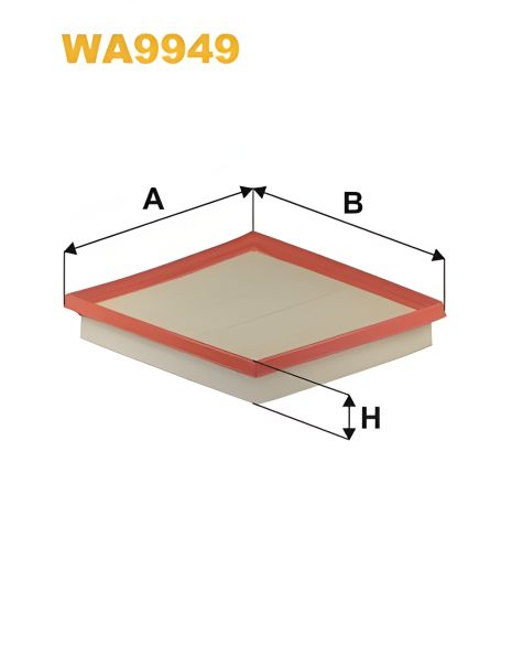 Повітряний фільтр для SUBARU XV, IMPREZA, FORESTER, WIX FILTERS (WA9949) Повітряний фільтр для SUBARU XV, IMPREZA, FORESTER, WIX FILTERS (WA9949)