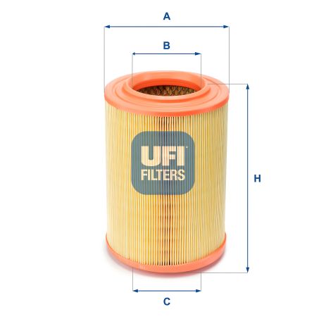 Повітряний фільтр VW TRANSPORTER, UFI (2719500) Повітряний фільтр VW TRANSPORTER, UFI (2719500)