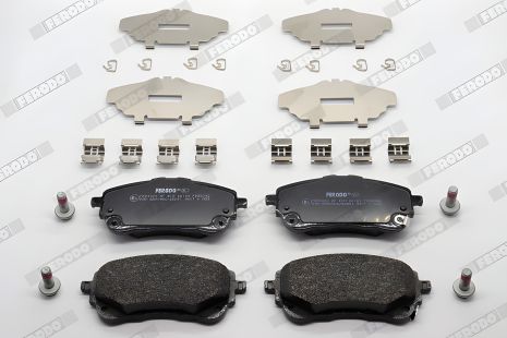 Комплект гальмівних колодок для SUZUKI SWACE, TOYOTA COROLLA, і YARIS, від FERODO (FDB5292) Комплект гальмівних колодок для SUZUKI SWACE, TOYOTA COROLLA, і YARIS, від FERODO (FDB5292)