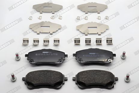 Набор тормозных колодок для SUZUKI SWACE, TOYOTA COROLLA, TOYOTA YARIS, FERODO (FDB5292)