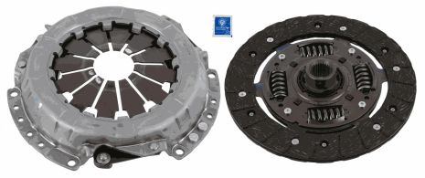 Комплект зчеплення RENAULT SANDERO/STEPWAY, DACIA DOKKER, NISSAN ALMERA, SACHS (3000951676)