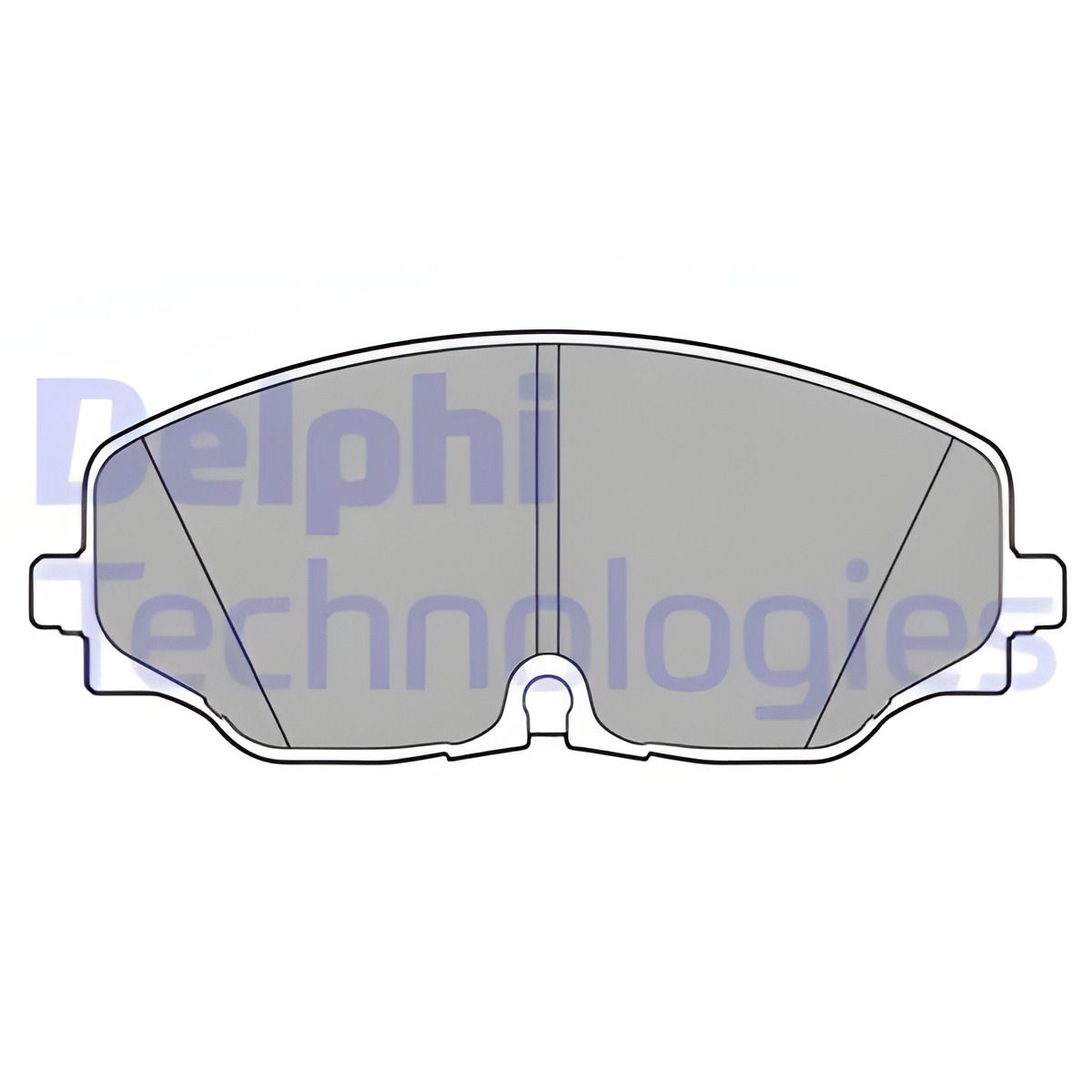 Гальмівних колодок комплект VW ATLAS, DELPHI (LP3543) Гальмівних колодок комплект VW ATLAS, DELPHI (LP3543)