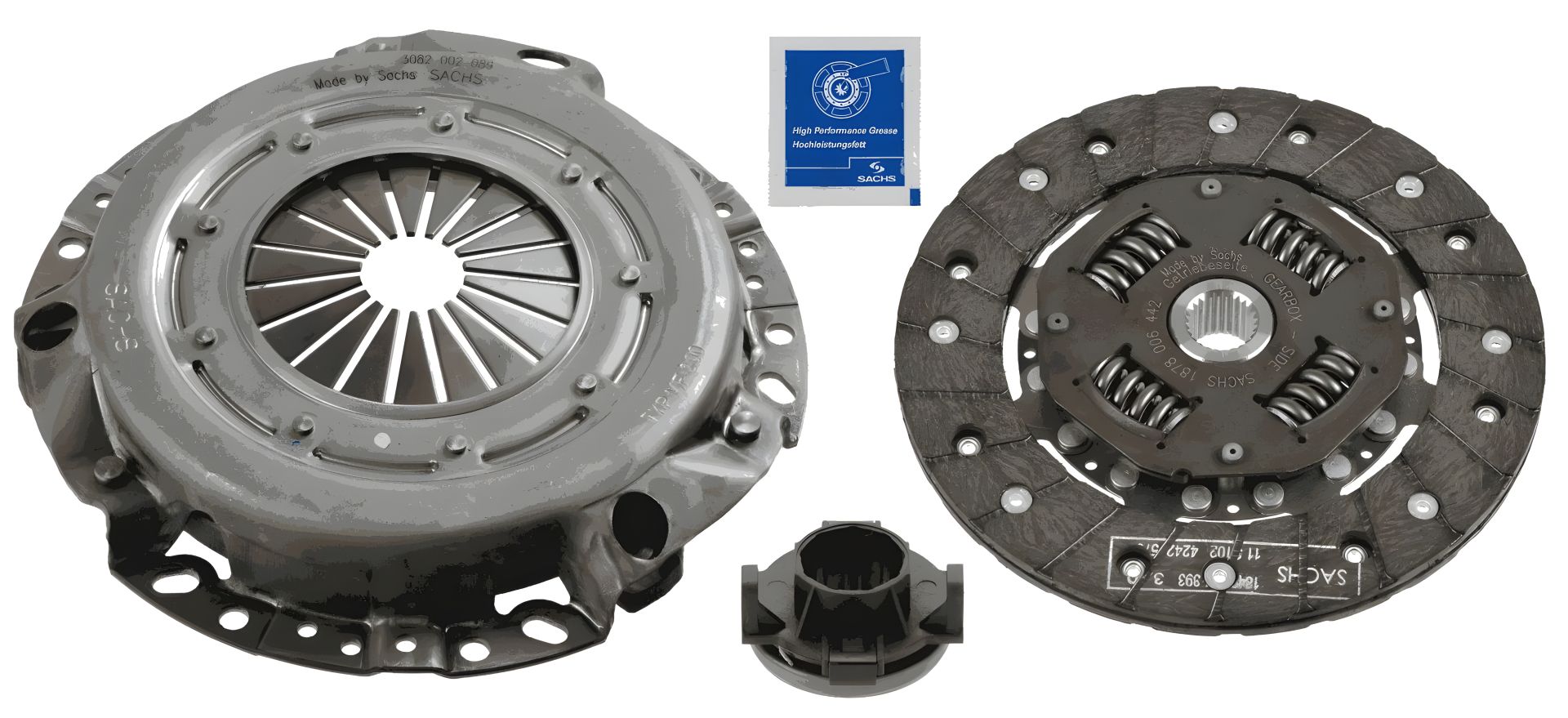 Сцепной комплект для LADA LARGUS, DACIA LOGAN, RENAULT LOGAN, SACHS (3000950085) Сцепной комплект для LADA LARGUS, DACIA LOGAN, RENAULT LOGAN, SACHS (3000950085)