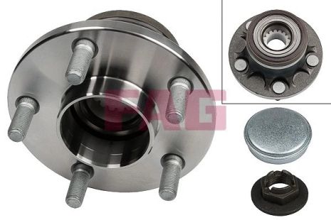 Комплект подшипника ступицы колеса FORD TRANSIT, FORD TOURNEO, FAG (713678890)